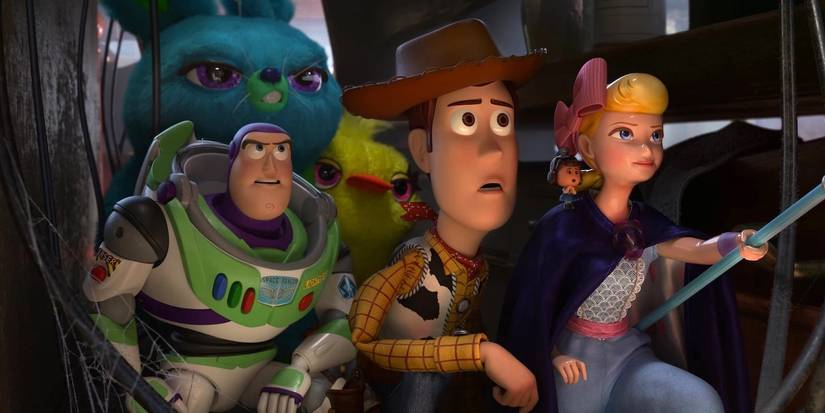 Buzz Lightyear, Woody, Bo Peep, and more in Toy Story 4