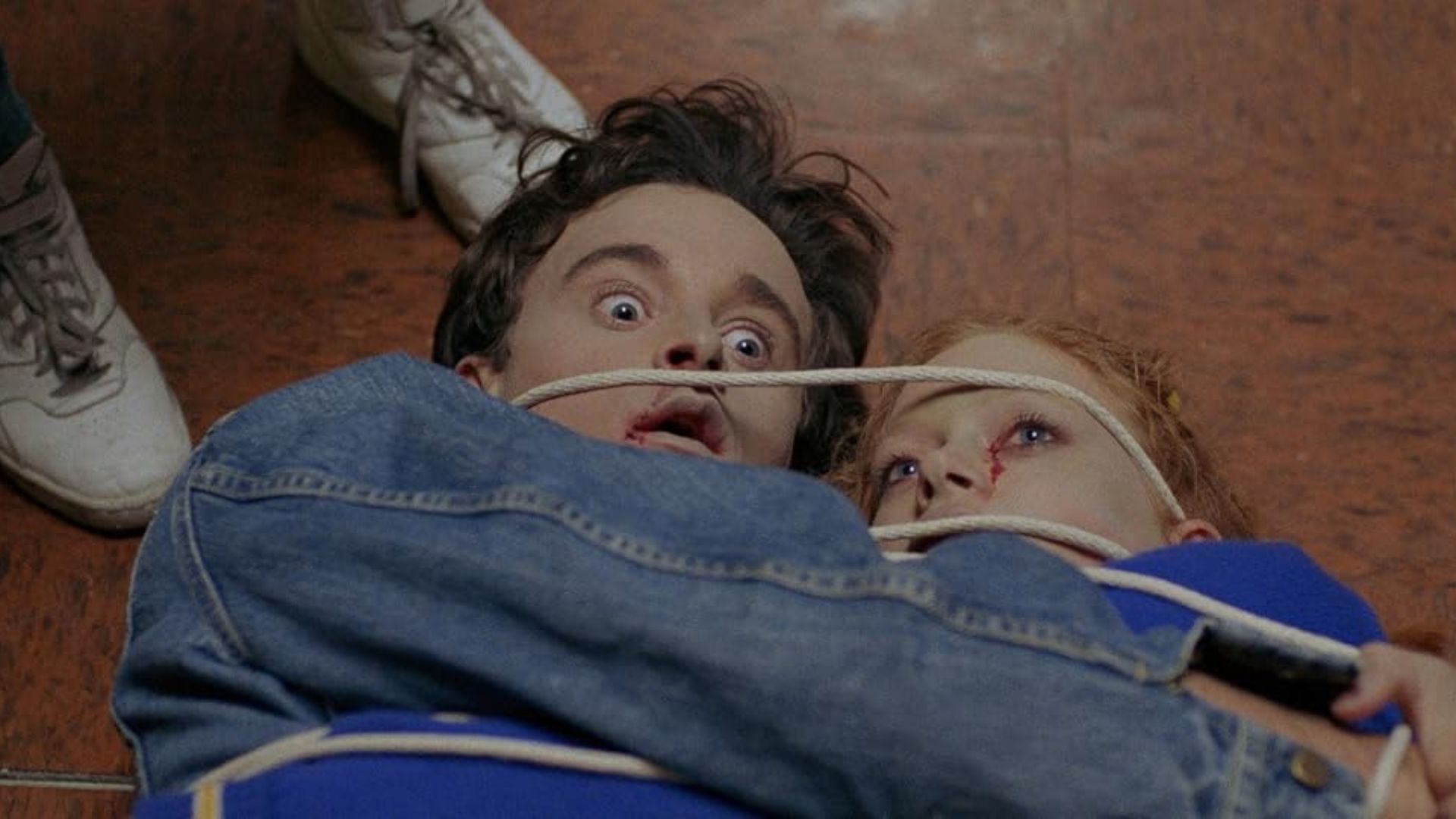 Two victims in the 1989 Slasher Cutting Class