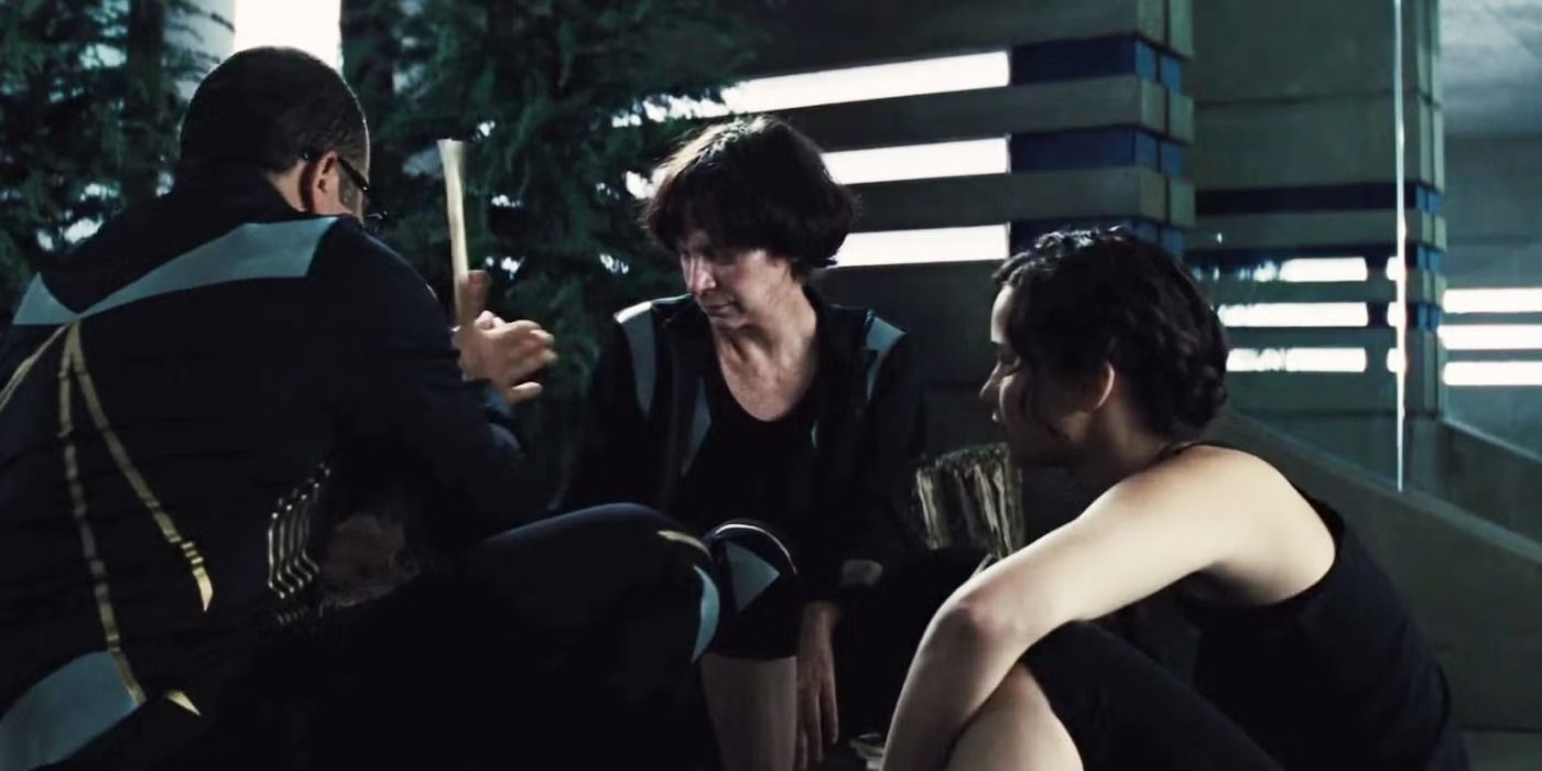 Wiress and Beetee in The Hunger Games Catching Fire