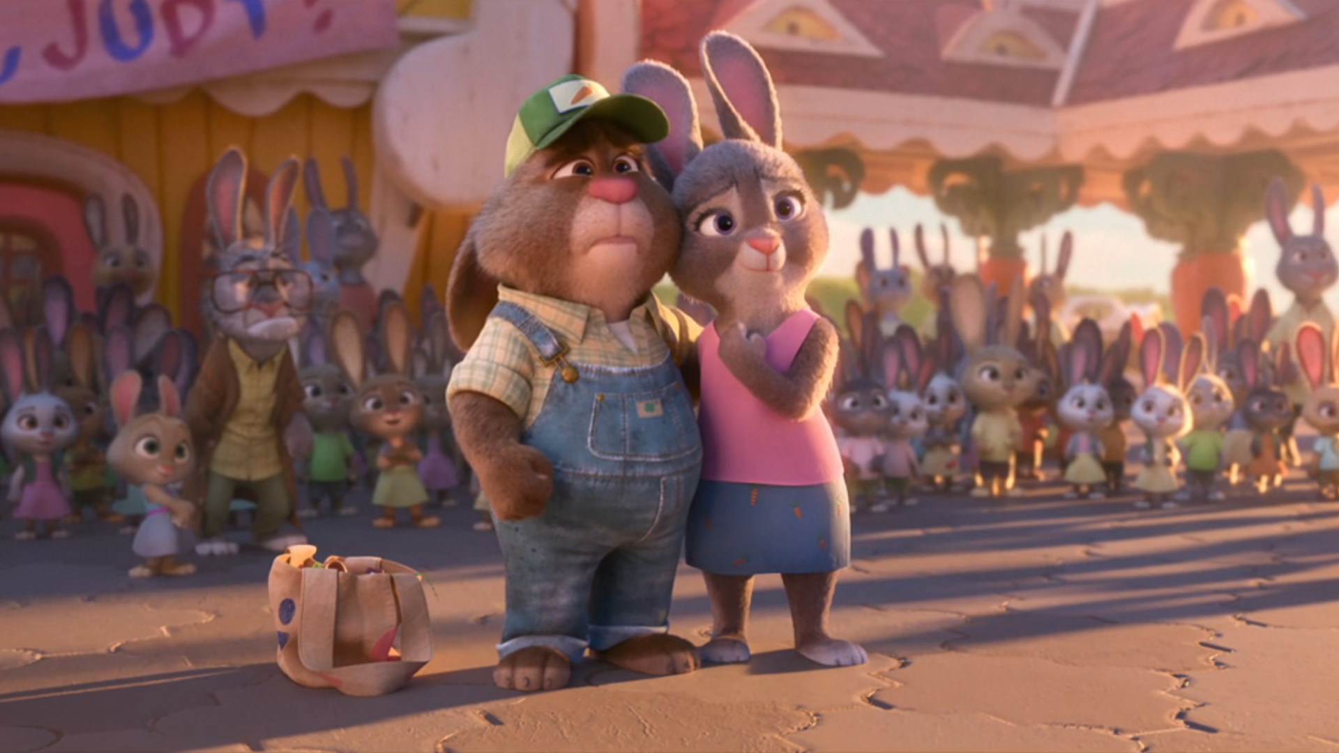 Judy's family in Zootopia.