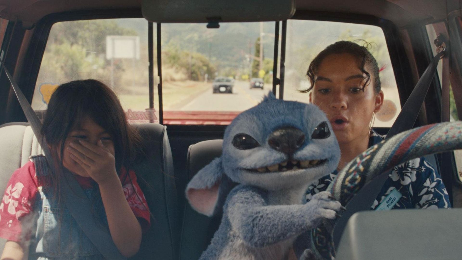 A scene from the 2025 live-action film Lilo & Stitch