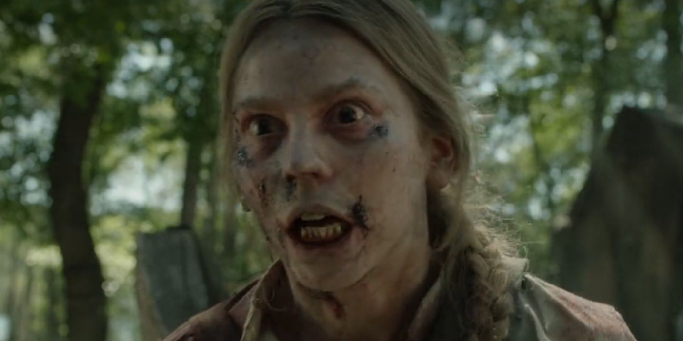 A scene from the zombie movie, Valley of the Dead