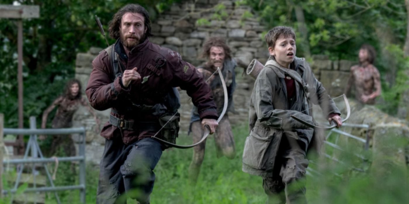 Aaron Taylor Johnson in 28 Years Later