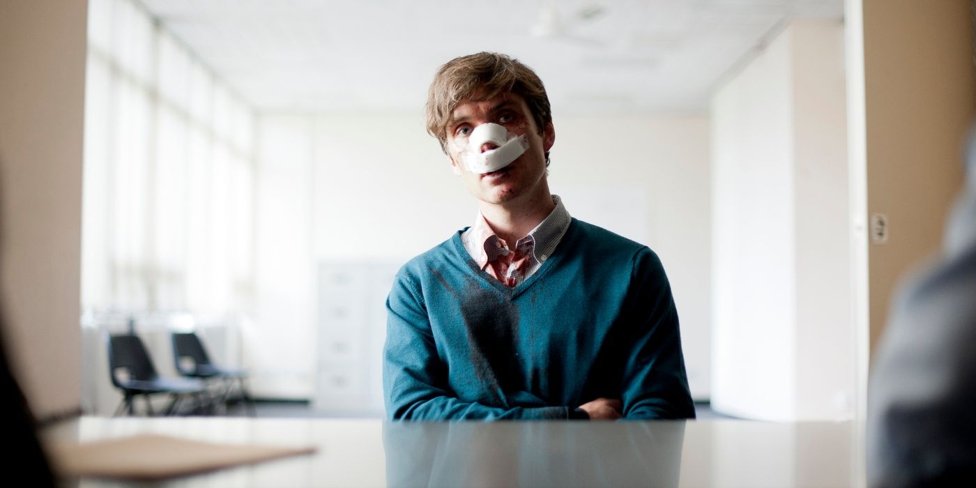 Cillian Murphy is bruised and battered in Broken