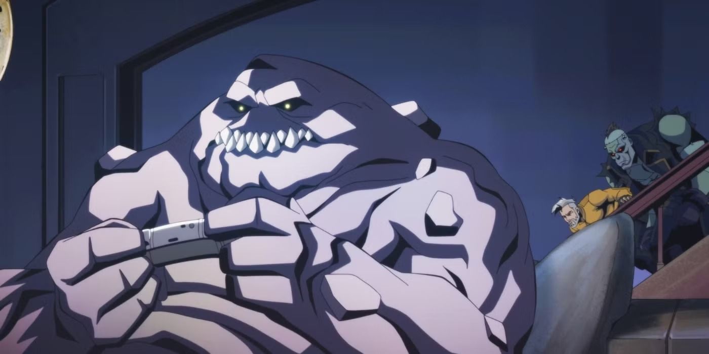 Clayface in Creature Commandos