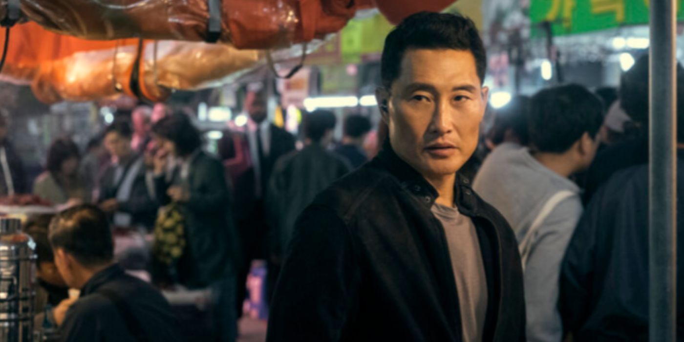 Daniel Dae Kim in a scene from the Prime Video series, Butterfly