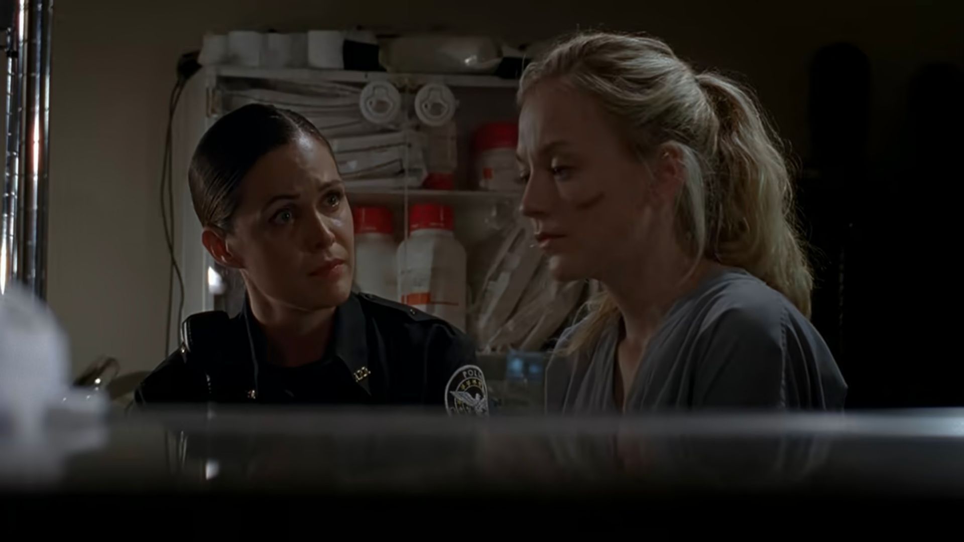 Dawn and Beth in the episode Slabtown from The Walking Dead.