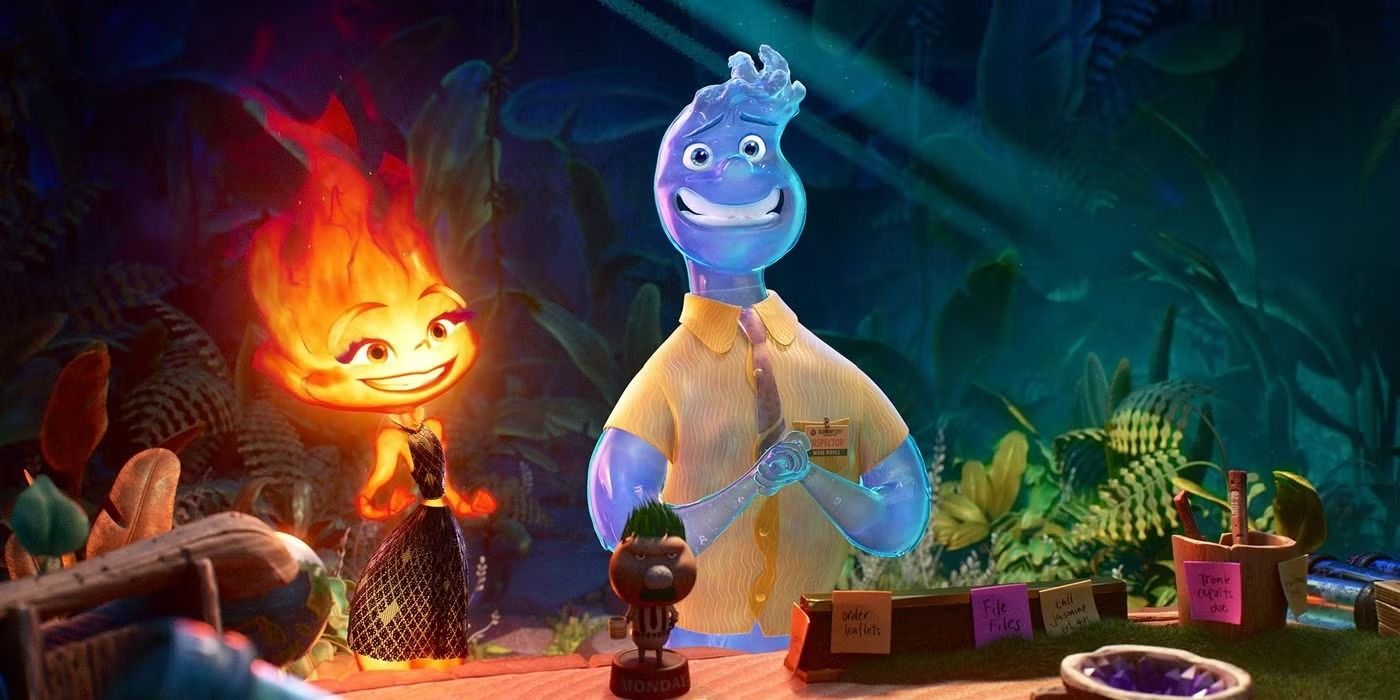 Wade and Ember in Elemental