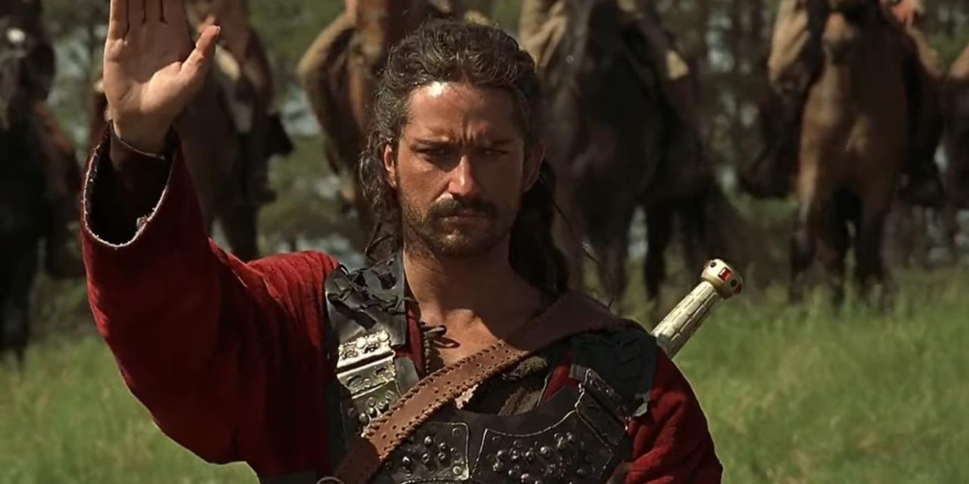 Gerard Butler as Attila the Hun in Attila
