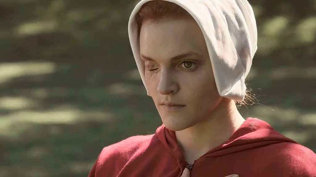 Handmaid's Tale Janine with one eye