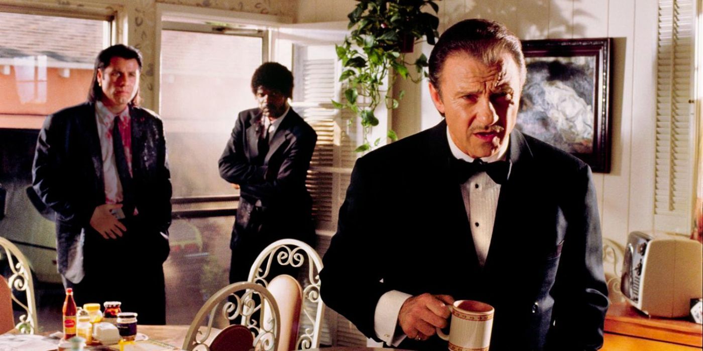 Harvey Keitel as The Wolf in Quentin Tarantino's Pulp Fiction