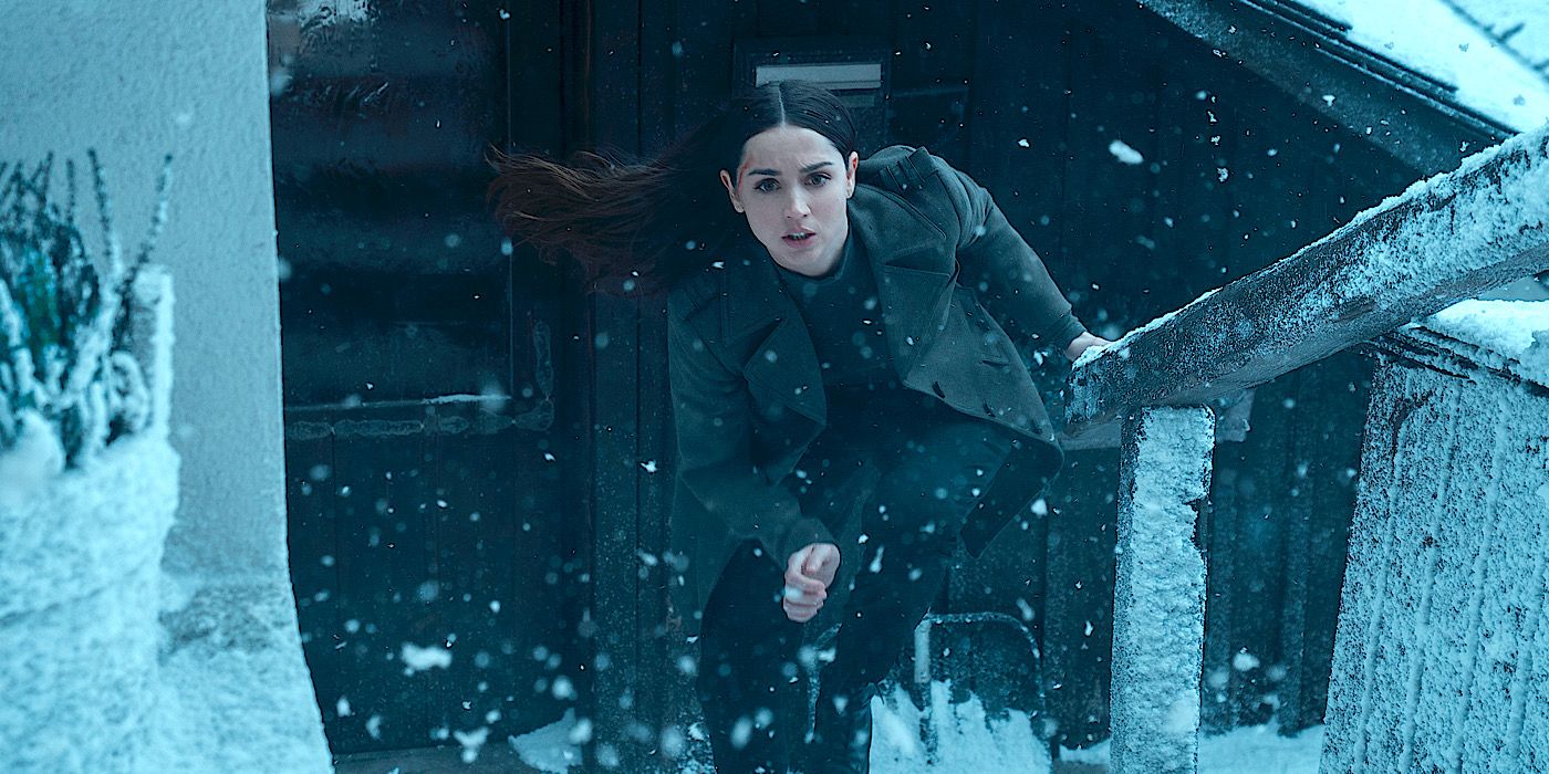Ana de Armas Running in John Wick Movie Ballerina
