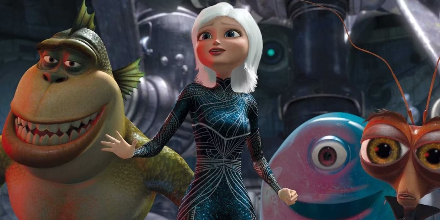 Monsters vs. Aliens characters