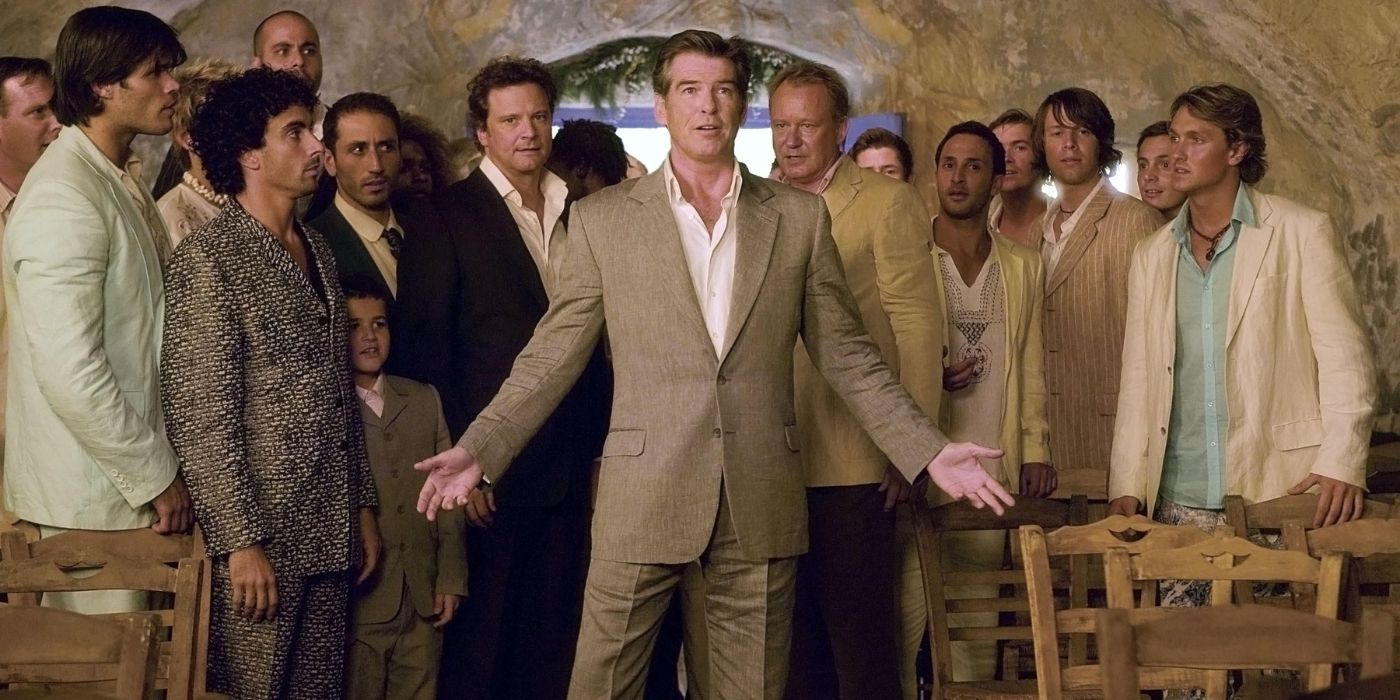 'Mamma Mia's Pierce Brosnan Knows Who The Daddy Is