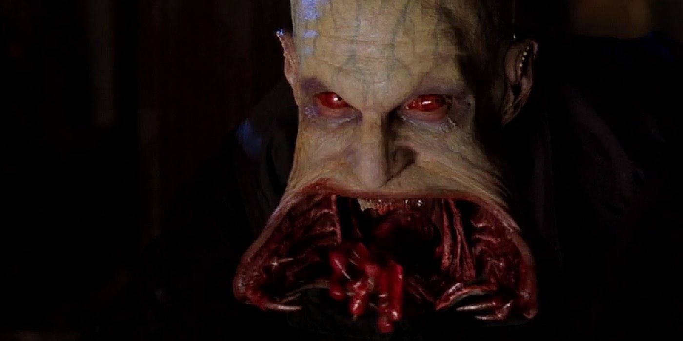 A Reaper showing its jaw in Blade II