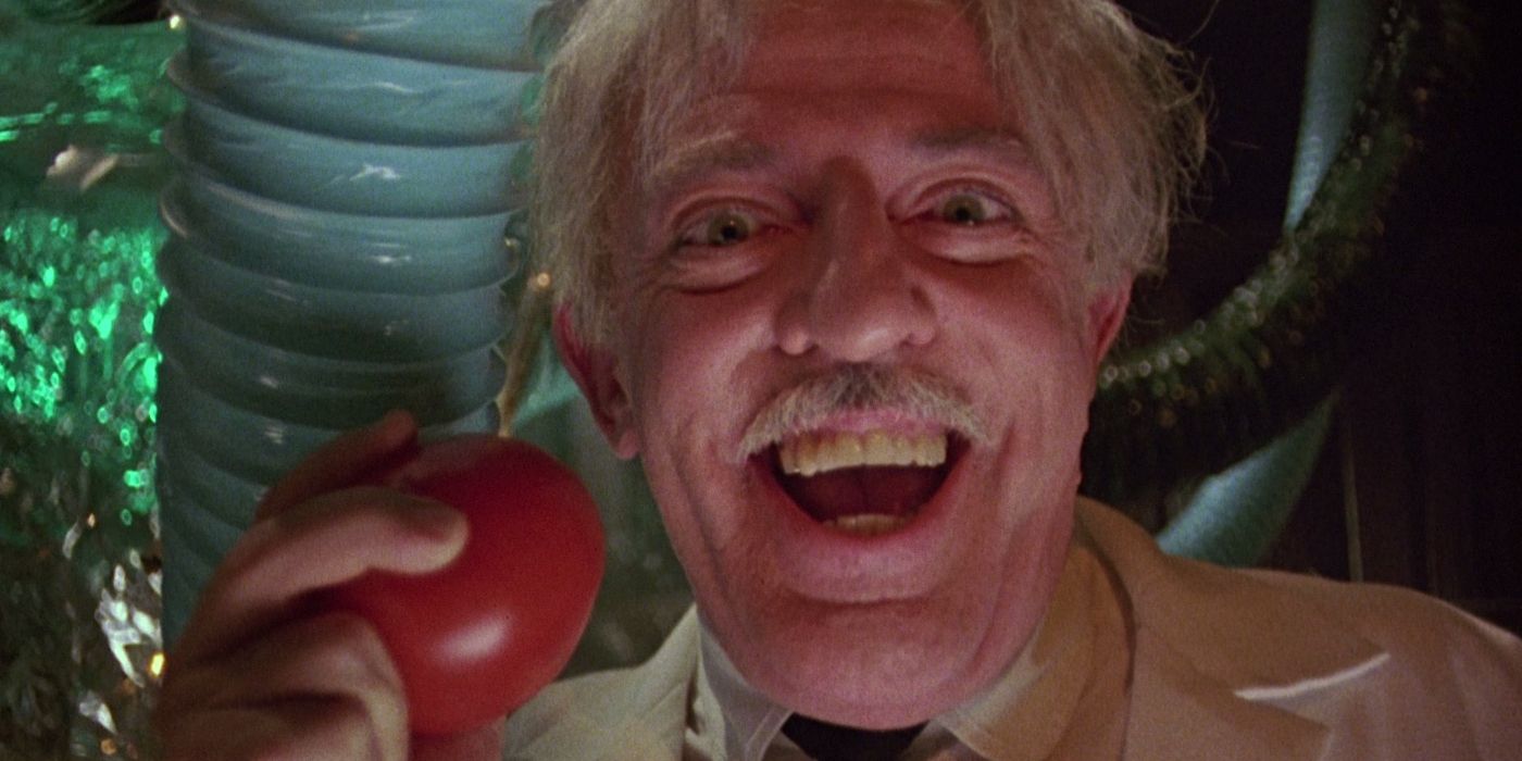 John Astin in Return of the Killer Tomatoes