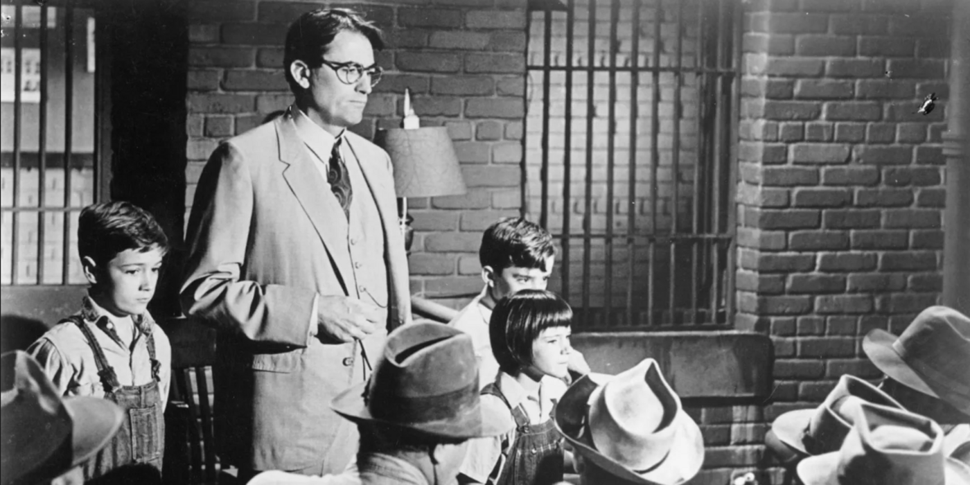 Gregory Peck stars in To Kill A Mockingbird 