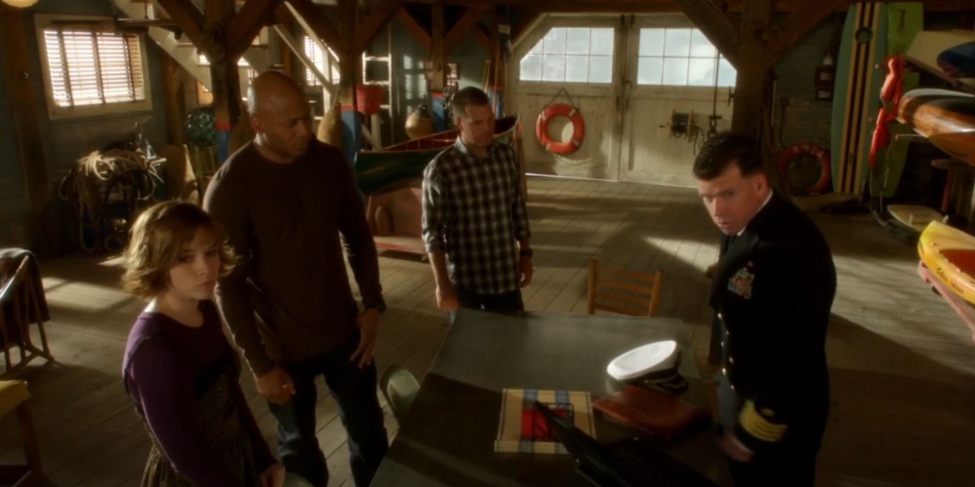 Taylor Sheridan as Captain Jennings in the NCIS Los Angeles episode, The Enemy Within (Season 2)