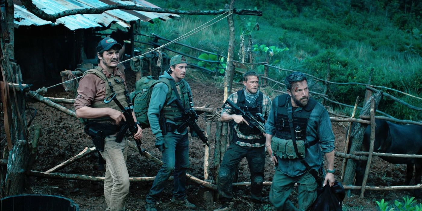 The star-studded cast of Triple Frontier