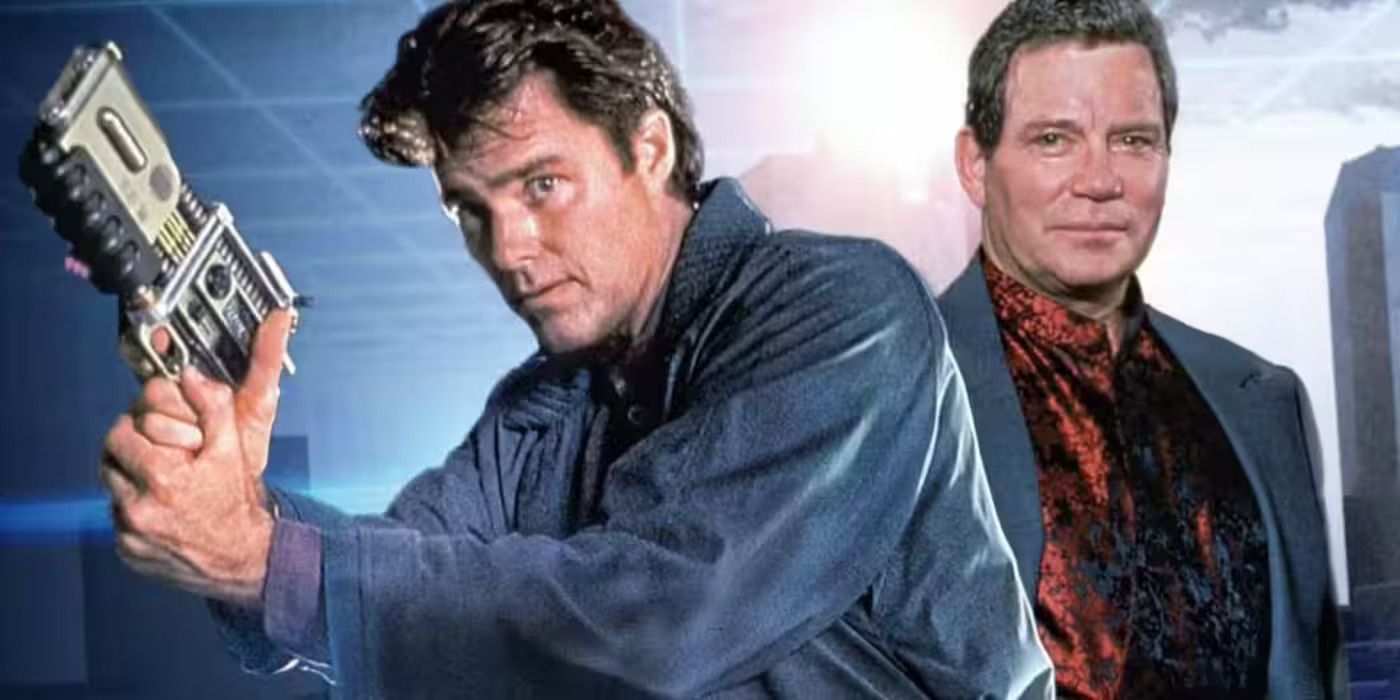 author William Shatner costars in  TekWar 