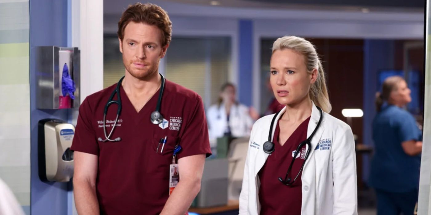 A scene from Season 7 of Chicago Med