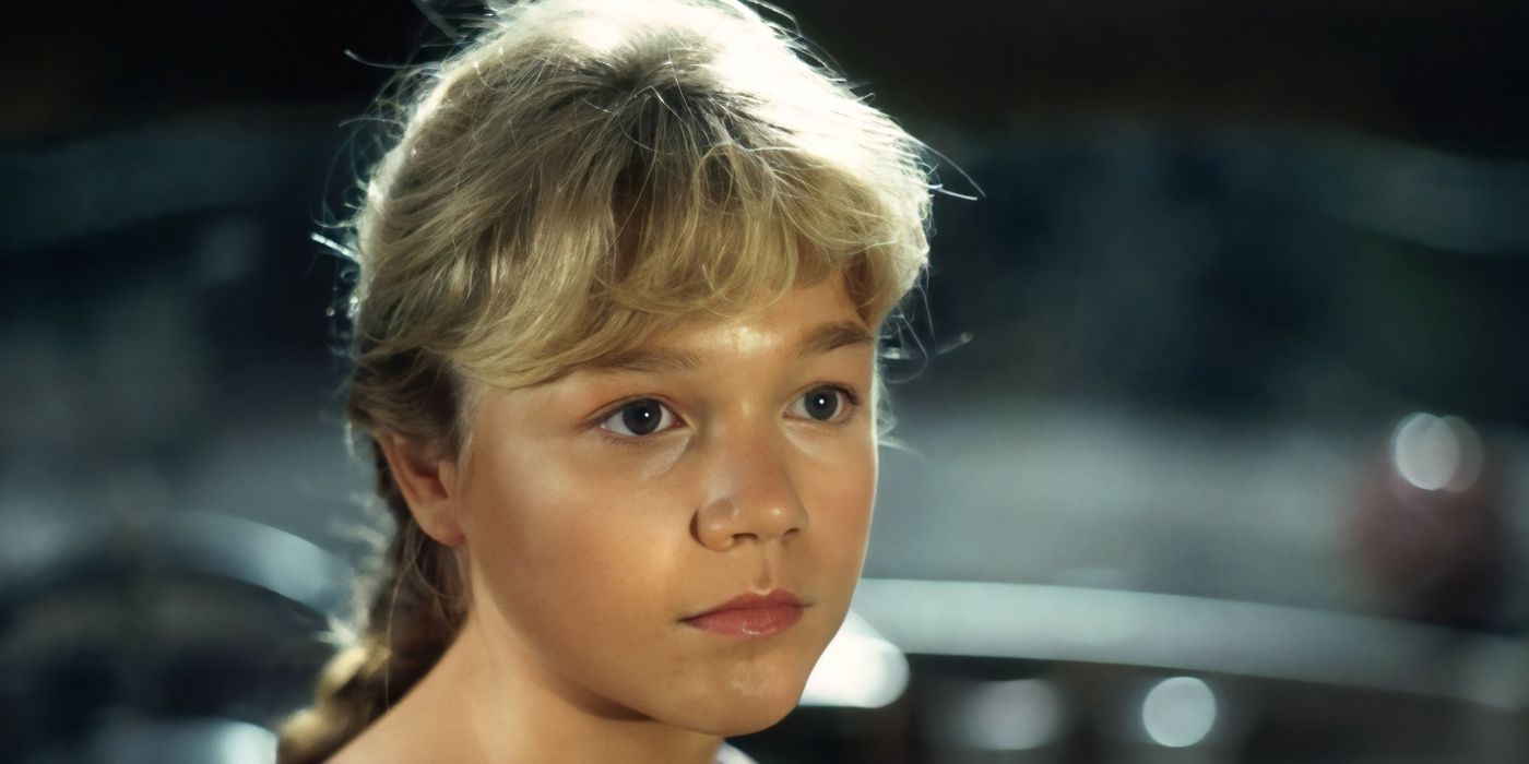 Ariana Richards as Lex in Jurassic Park