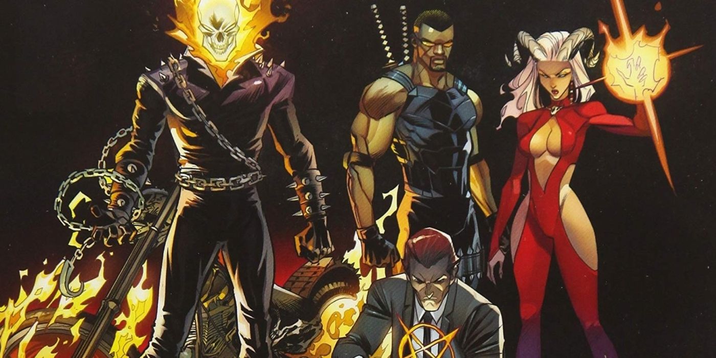 Blade, Ghost Rider, Damion Hellstrom, Satana