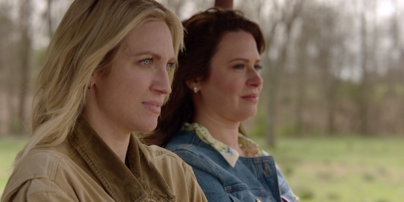 Brittany Snow & Katie Lowes in The Hunting Wives