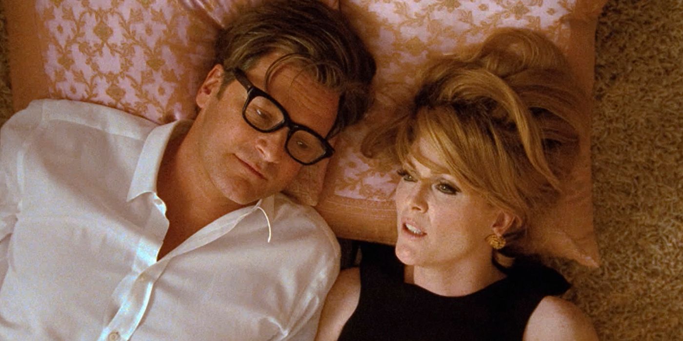 Colin Firth and Julianne Moore in A Single Man