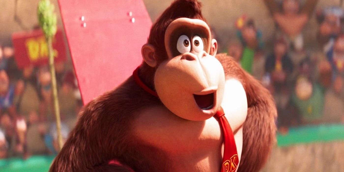 Donkey Kong in 'The Super Mario Bros. Movie'