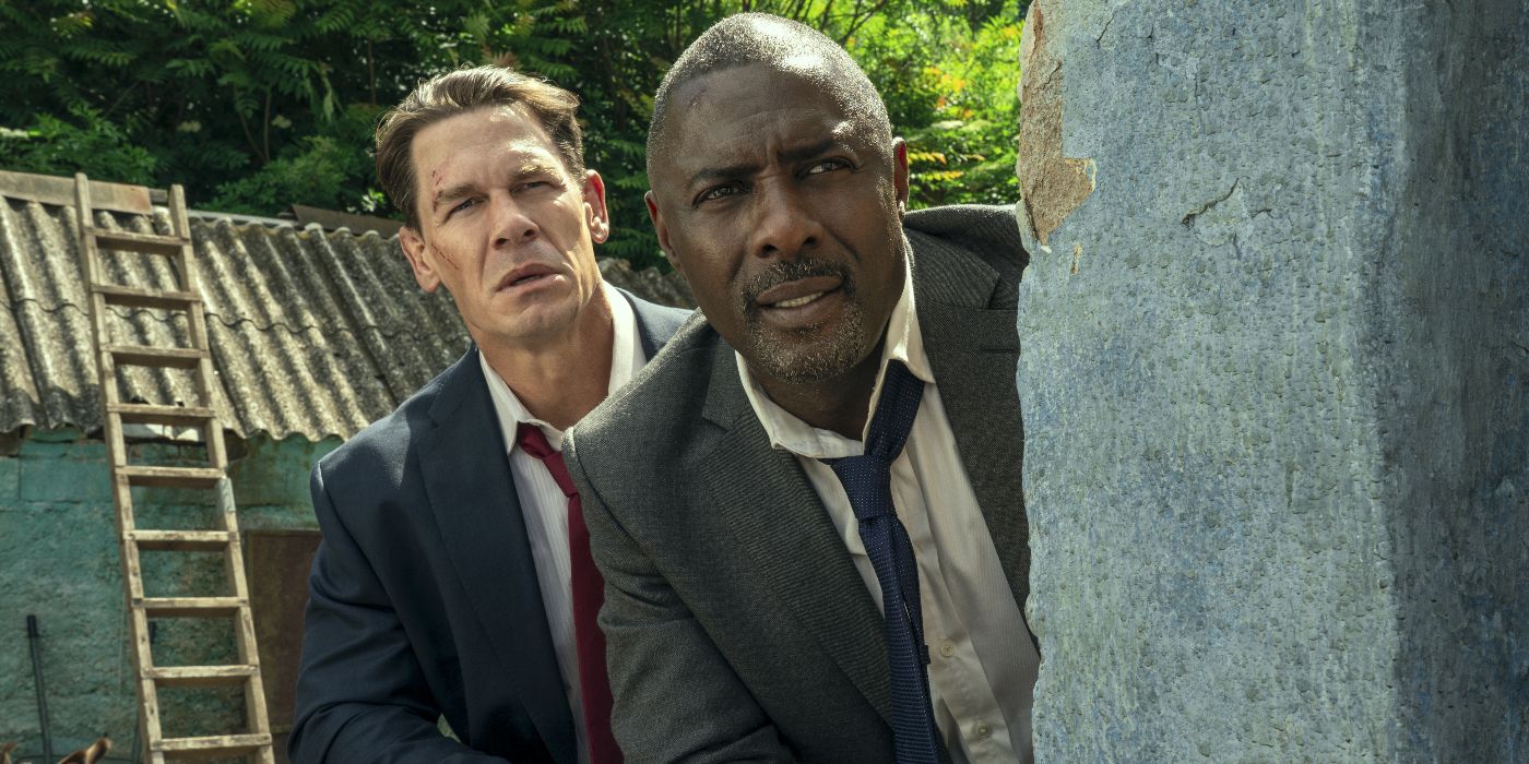 Will and Sam take cover by a wall in Heads of State
