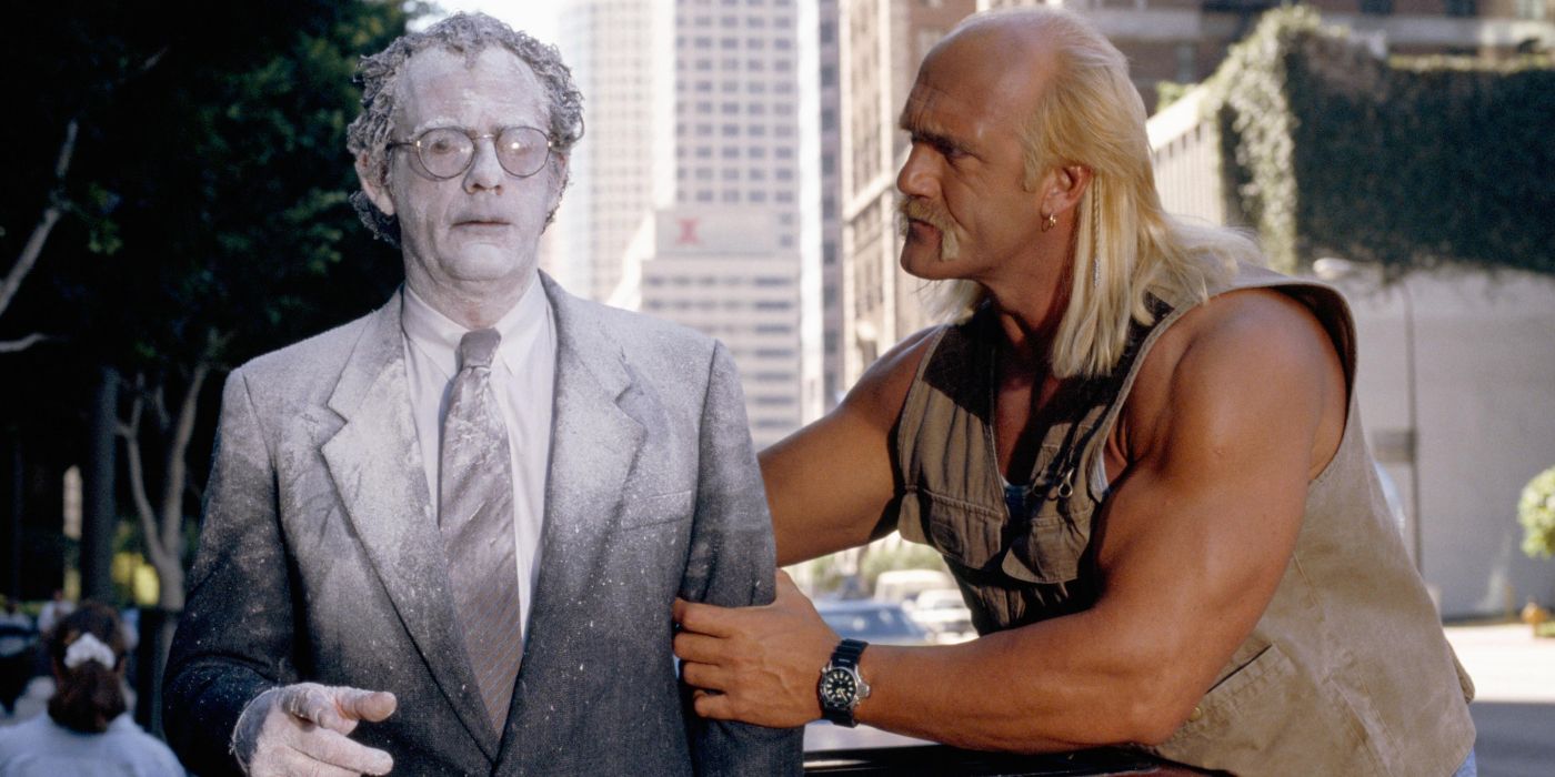 Hulk Hogan and Christopher Lloyd in Suburban Commando 
