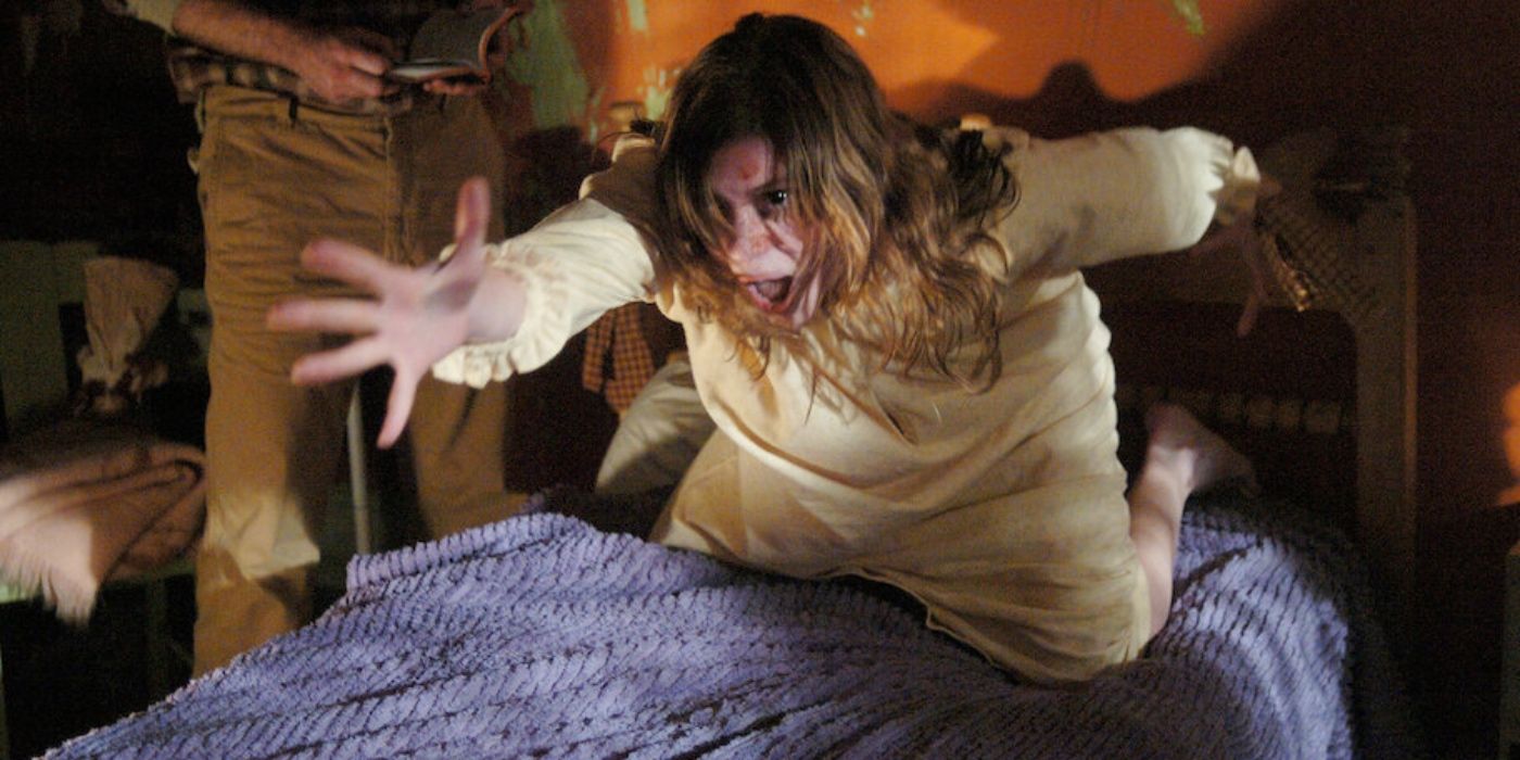 Jennifer carpenter appears to be possessed in the exorcism of Emily rose