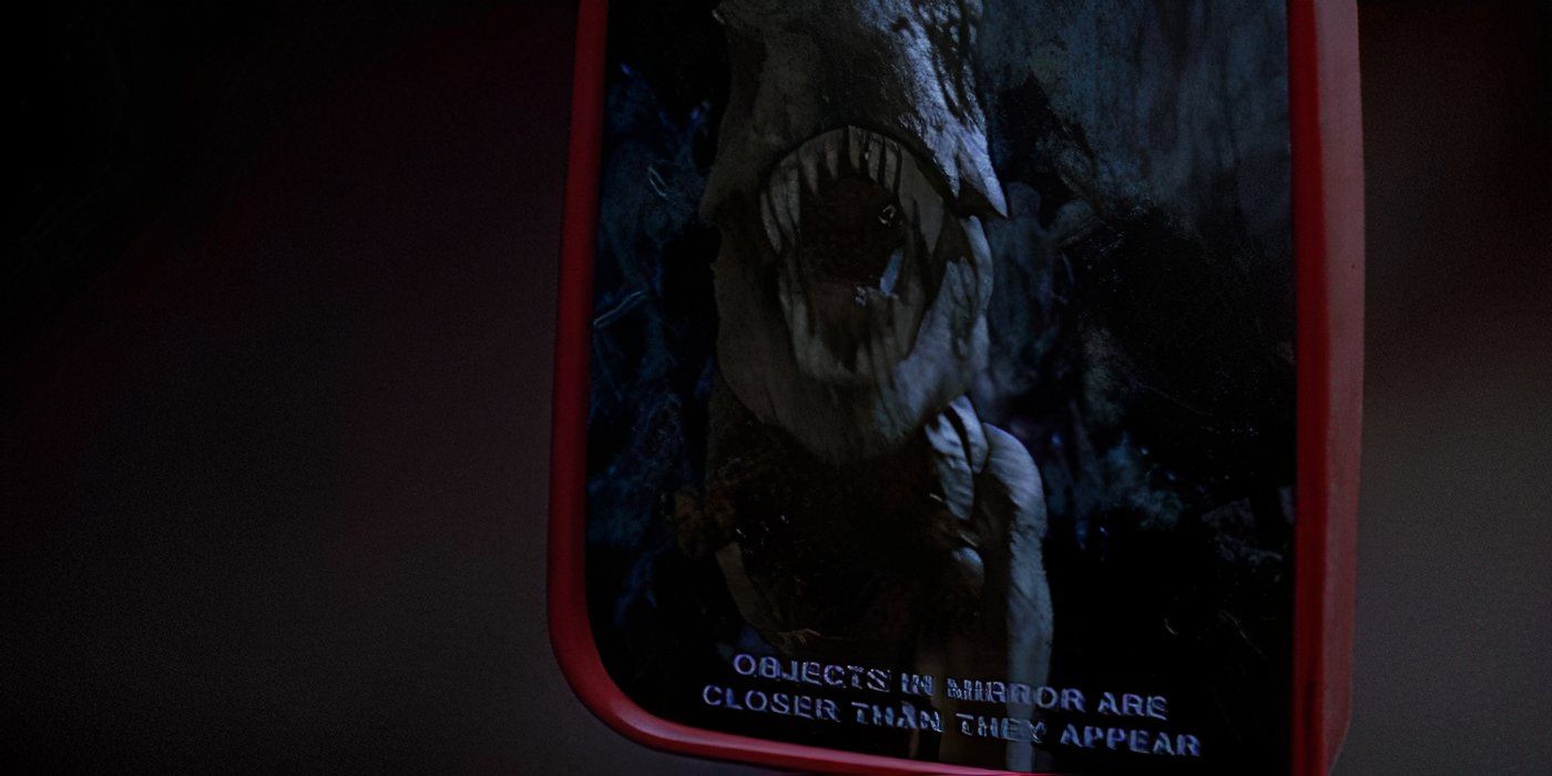 Jurassic Park - Objects are closer than they appear