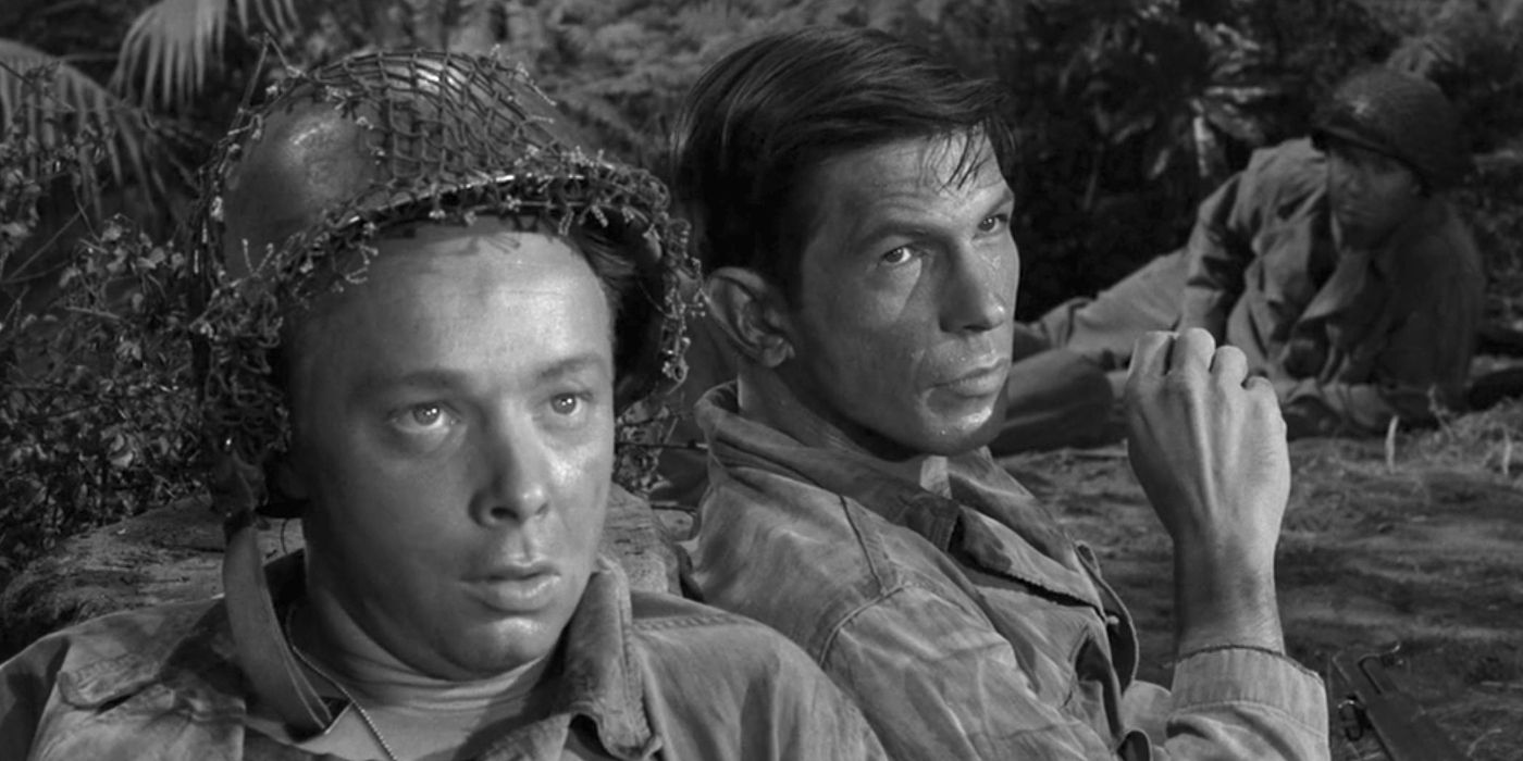 Leonard Nimoy in an episode of The Twilight Zone