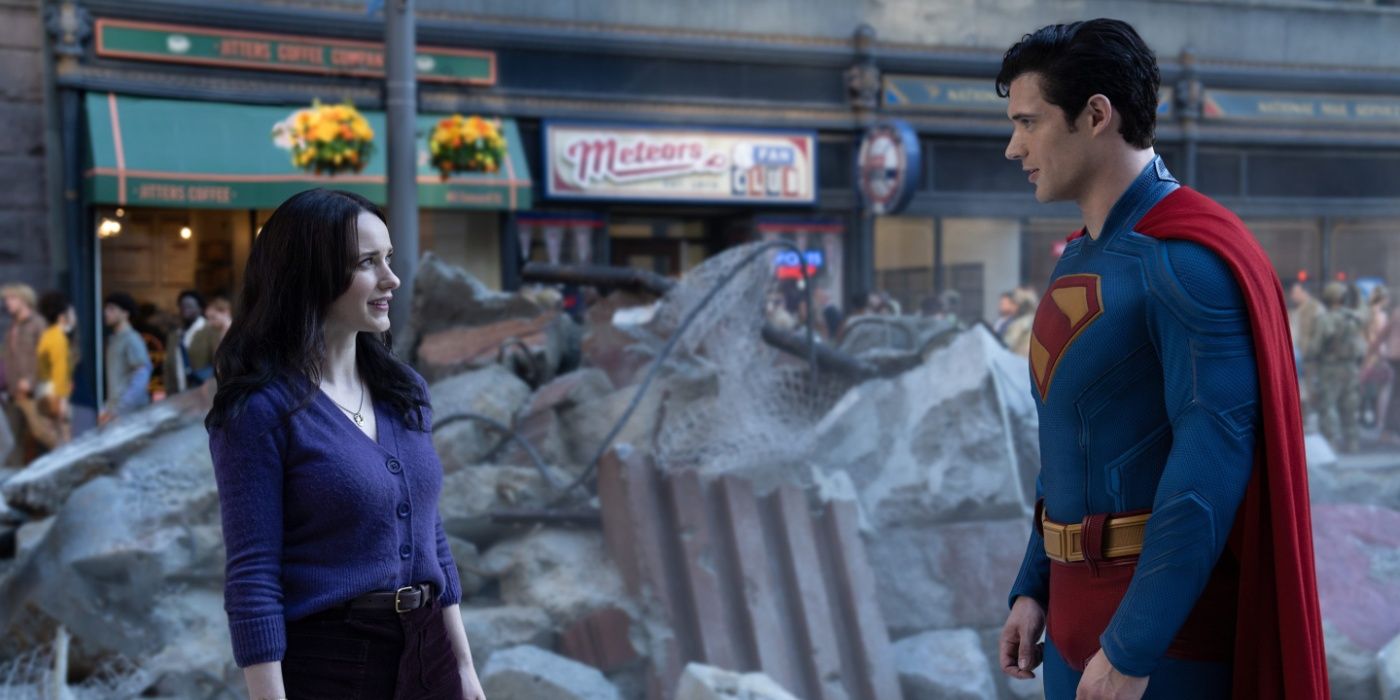 Loisa Lane's purple top in Superman (2025)