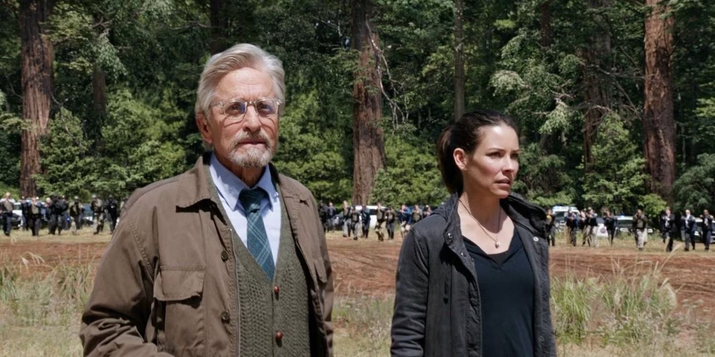 Michael Douglas & Evangeline Lilly in Ant-Man and the Wasp: Quantumania