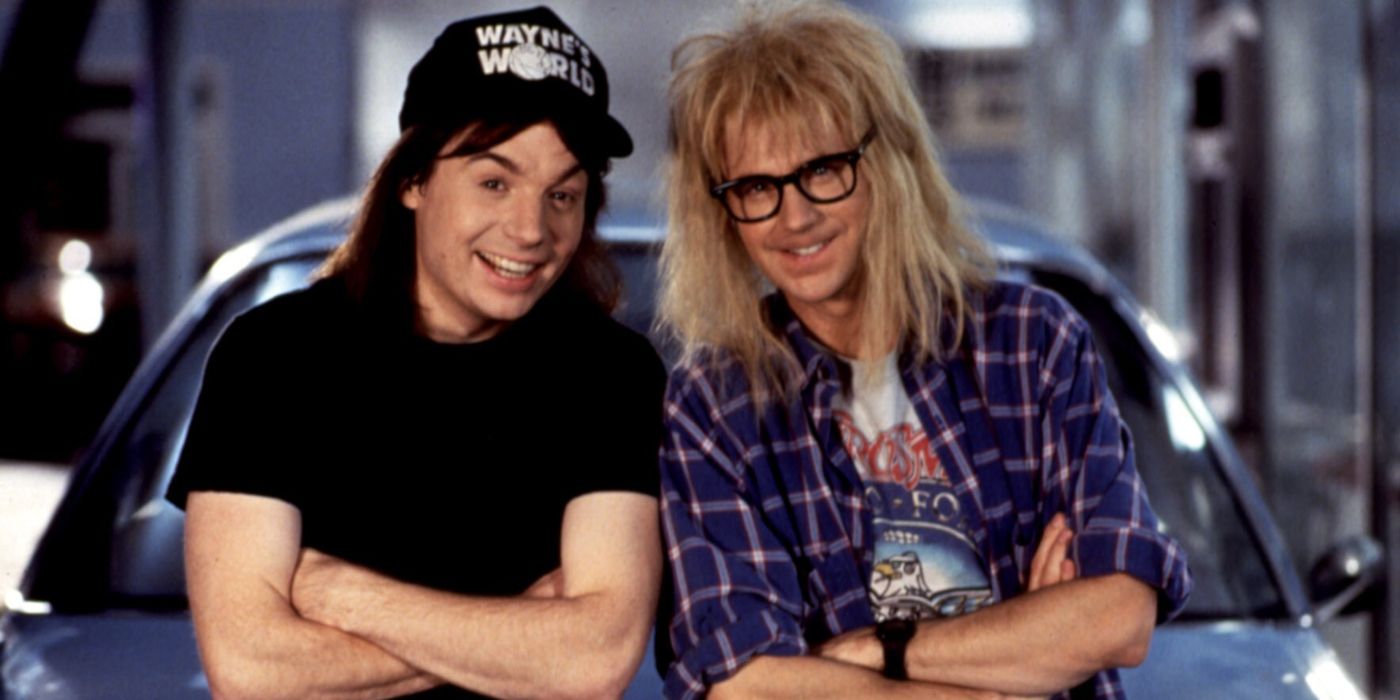 Mike Myers and Dana Carvey in Wayne's World 2