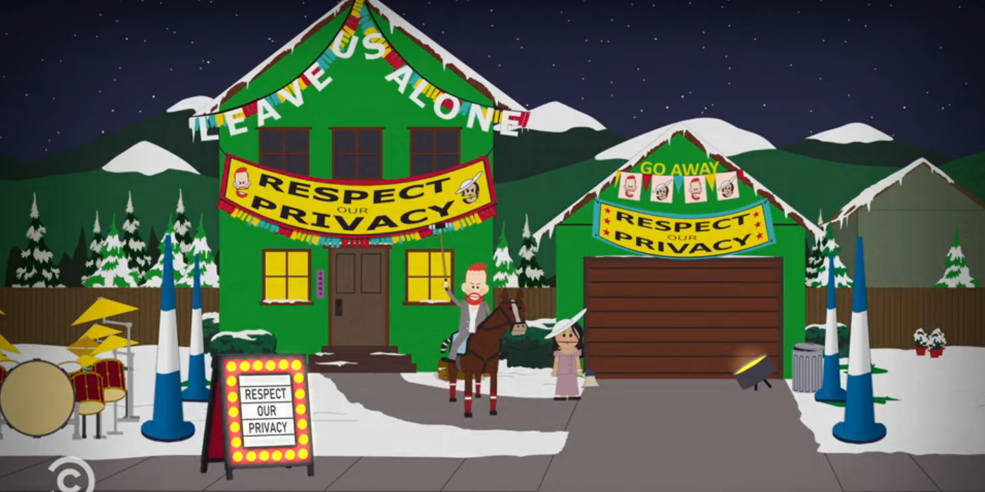 The Prince and Princess of Canada in South Park's episode Worldwide Privacy Tour.