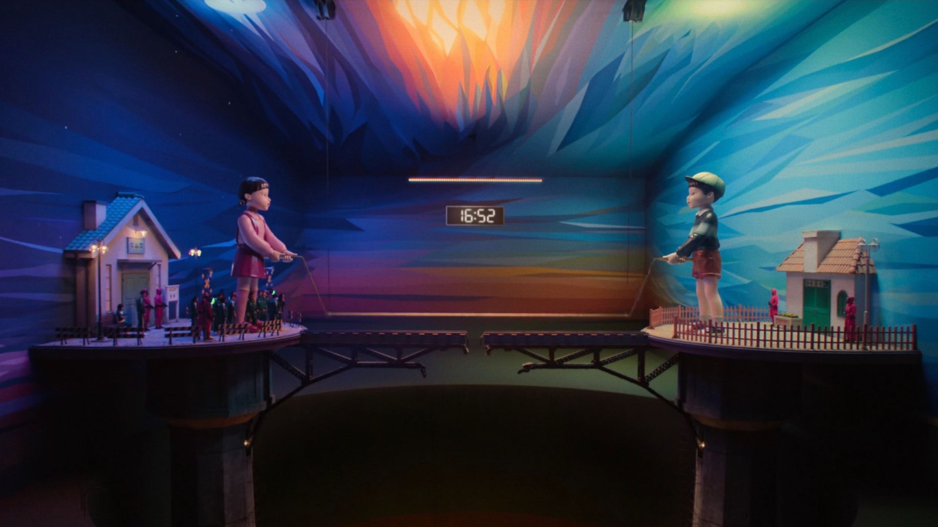 Jump Rope game from Squid Game.