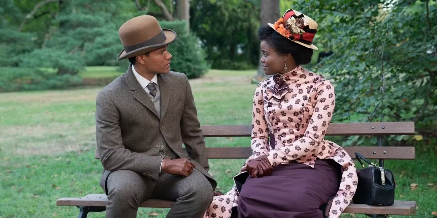 T. Thomas Fortune and Peggy Scott in 'The Gilded Age'