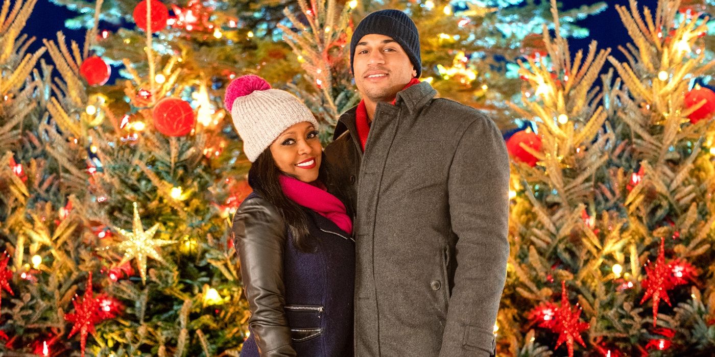 The cast of the Lifetime movie Radio Christmas