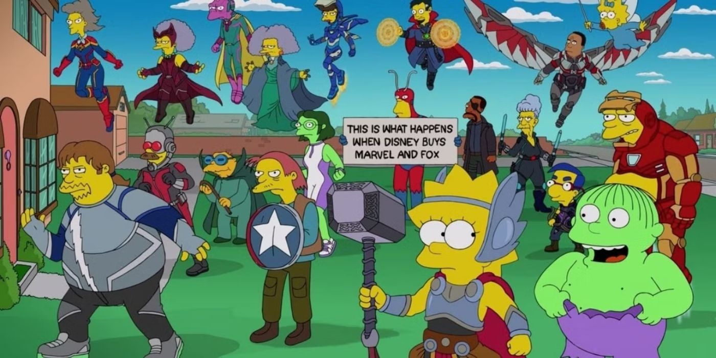 'The Simpsons' Hilariously Troll Marvel Studios' Robert Downey Jr. Doctor Doom Reveal at SDCC