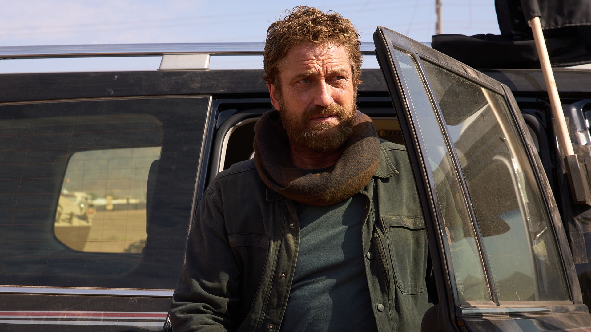 Tom Harris arriving in Herat after the Iran mission in 2023's Kandahar