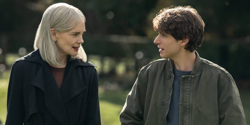 Elizabeth McGovern and Nicholas Denton in The Talamasca: The Secret Order