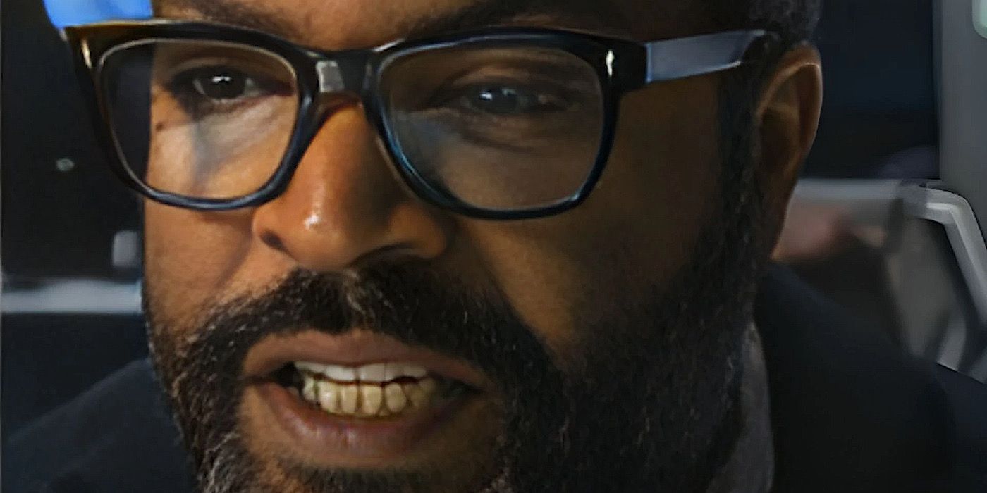 Ice Cube Gritting His Teeth in War of the Worlds on Prime Video