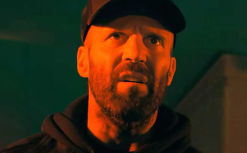 Jason Statham Looking Miffed in The Beekeeper