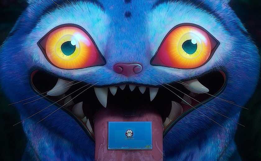 A Cat Creature in Kpop Demon Hunters on Netflix