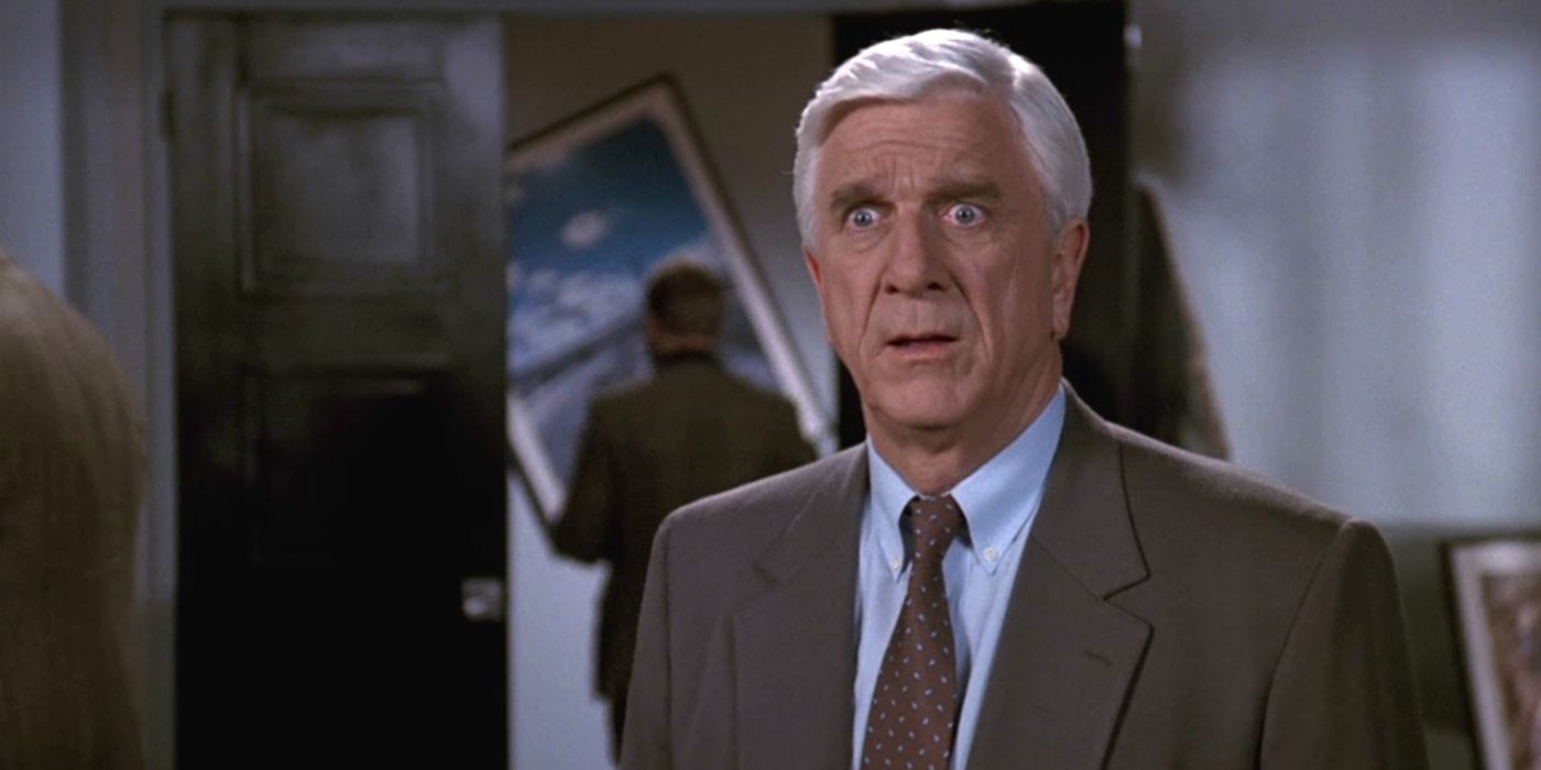 Leslie Nielsen in The Naked Gun: From the Files of the Police Squad!