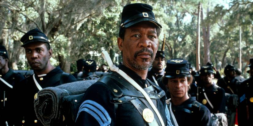 Morgan Freeman in Glory